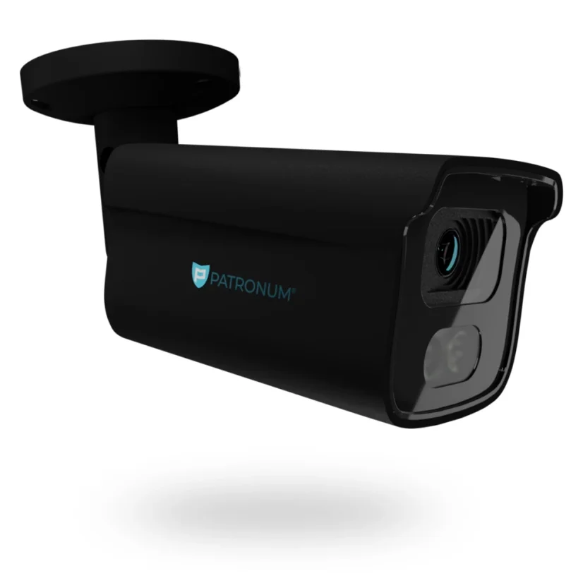 IP kamerový systém 8.0Mpx s AI PATRONUM 4xBULLET PRB38 Gen2 Antracit