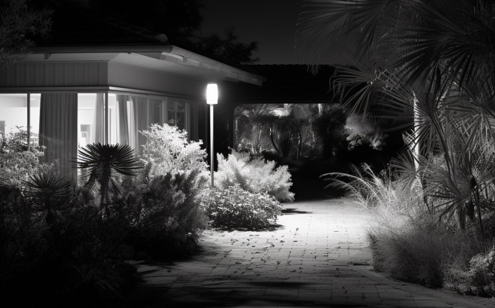 Bezpečnostní kamery s nočním viděním - Noční vidění - do 40m INFRAred