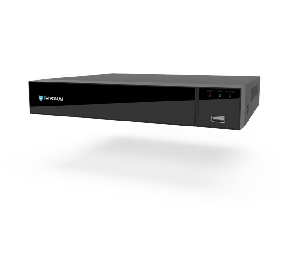 NVR rekordéry pro IP kamery s AI - Video vstupy - 9CH
