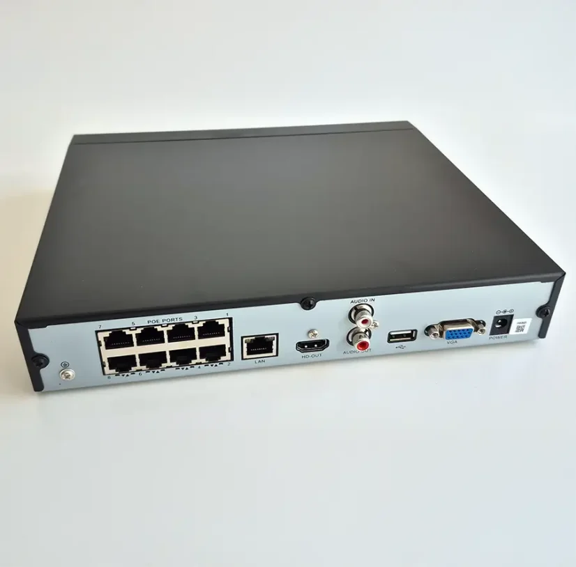 AI IP NVR nahrávacie zariadenie PATRONUM s POE PRNVR16P8V5