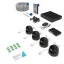 8.0Mpx IP kamerový systém PROFI 4xDOME PRD38 Switch ANTRACIT